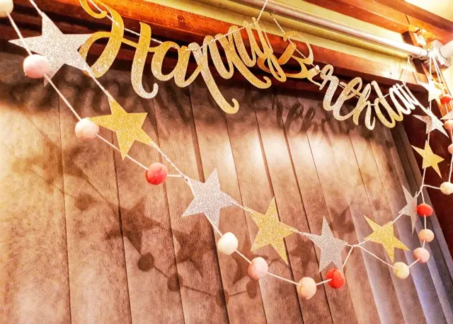 誕生日 飾り付け