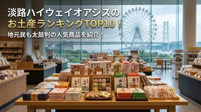 淡路ハイウェイオアシスのお土産ランキングTOP10！地元民も太鼓判の人気商品を紹介！