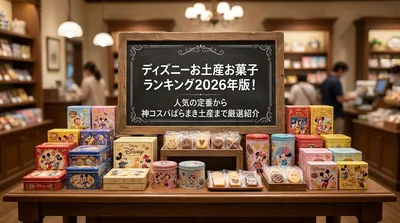 ディズニーお土産お菓子ランキング2026年版！人気の定番から神コスパばらまき土産まで厳選紹介