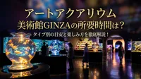 アートアクアリウム美術館GINZAの所要時間は？タイプ別の目安と楽しみ方を徹底解説！