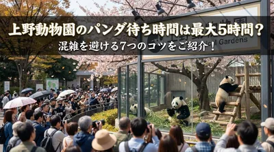 上野動物園のパンダ待ち時間は最大5時間？混雑を避ける7つのコツをご紹介！