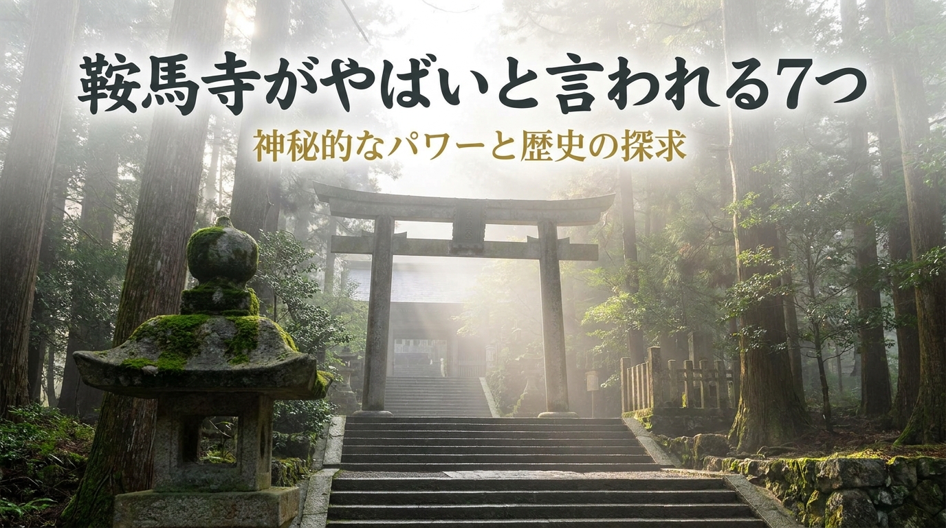 鞍馬寺がやばいと言われる7つの理由?京都最強パワースポットの魅力を徹底解説!