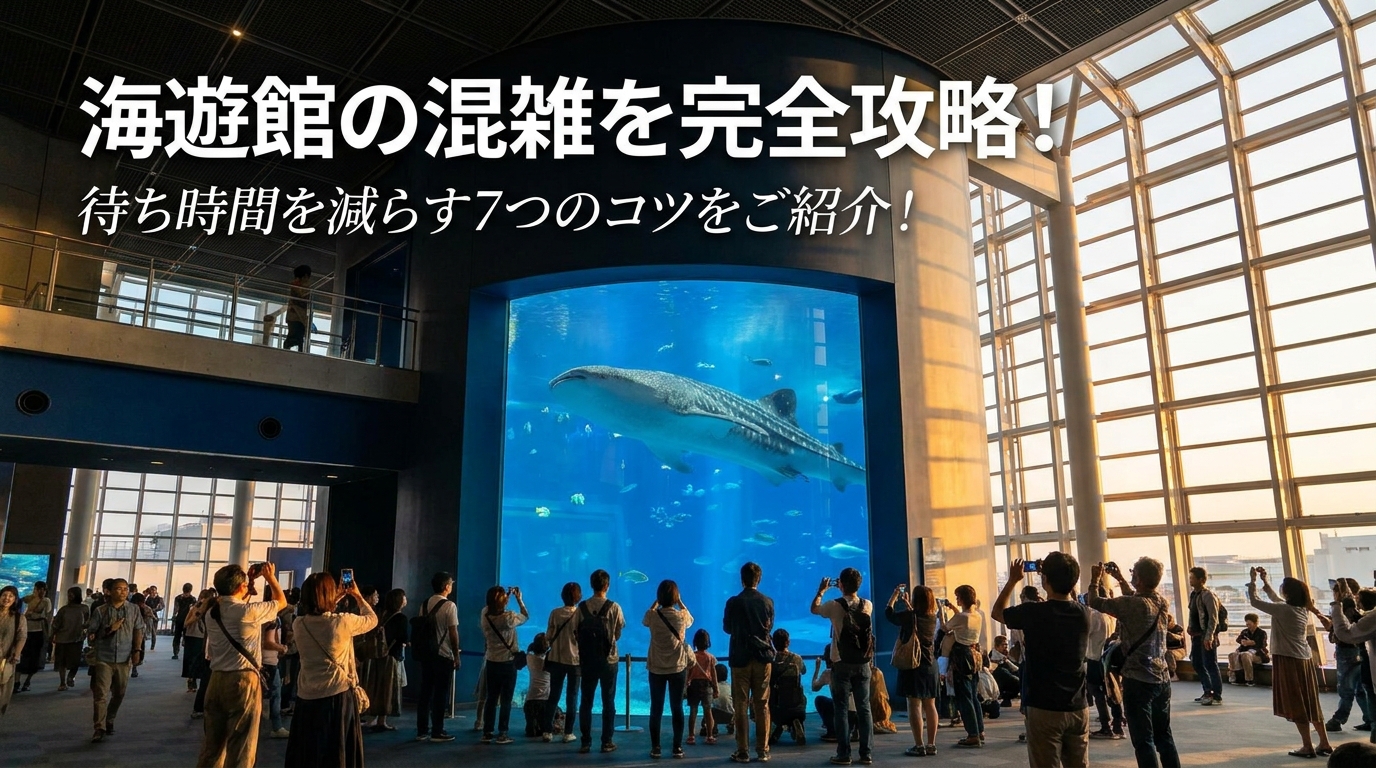 海遊館の混雑を完全攻略！待ち時間を減らす7つのコツをご紹介！