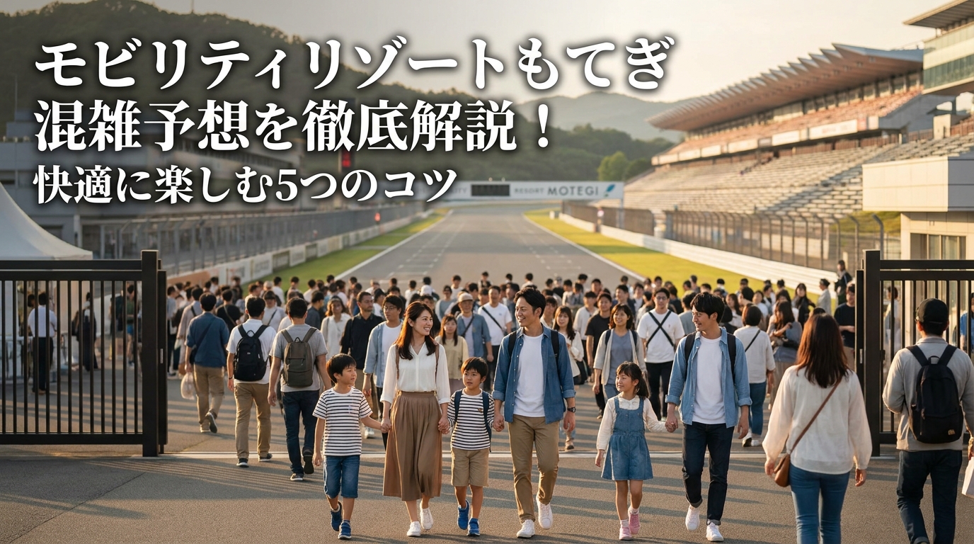 モビリティリゾートもてぎ混雑予想を徹底解説！快適に楽しむ5つのコツ