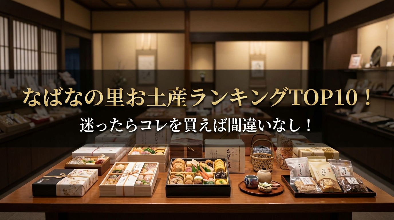 なばなの里お土産ランキングTOP10!迷ったらコレを買えば間違いなし!