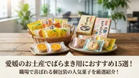 愛媛のお土産でばらまき用におすすめ15選！職場で喜ばれる個包装の人気菓子を厳選紹介！