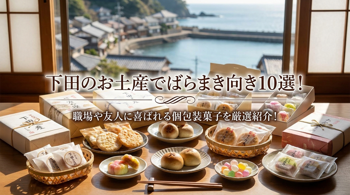 下田のお土産でばらまき向き10選！職場や友人に喜ばれる個包装菓子を厳選紹介！