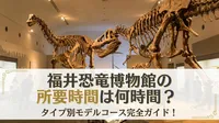 福井恐竜博物館の所要時間は何時間？タイプ別モデルコース完全ガイド！
