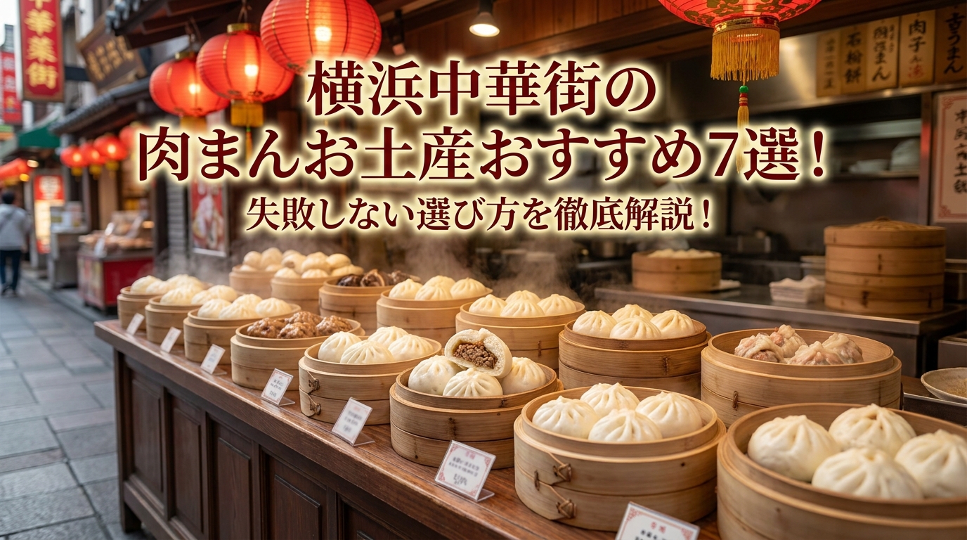 横浜中華街の肉まんお土産おすすめ7選！失敗しない選び方を徹底解説！