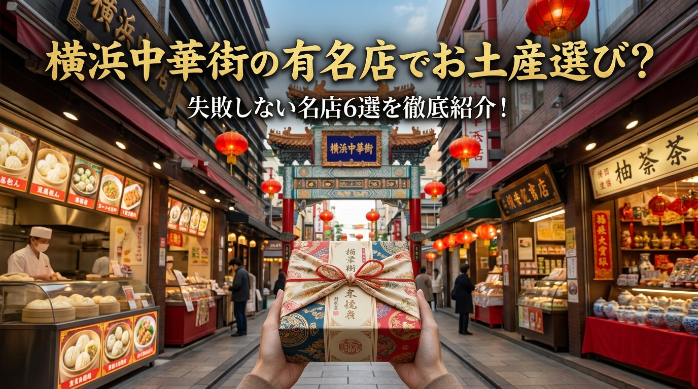 横浜中華街の有名店でお土産選び？失敗しない名店6選を徹底紹介！