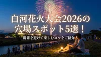 白河花火大会2026の穴場スポット5選！混雑を避けて楽しむコツをご紹介！