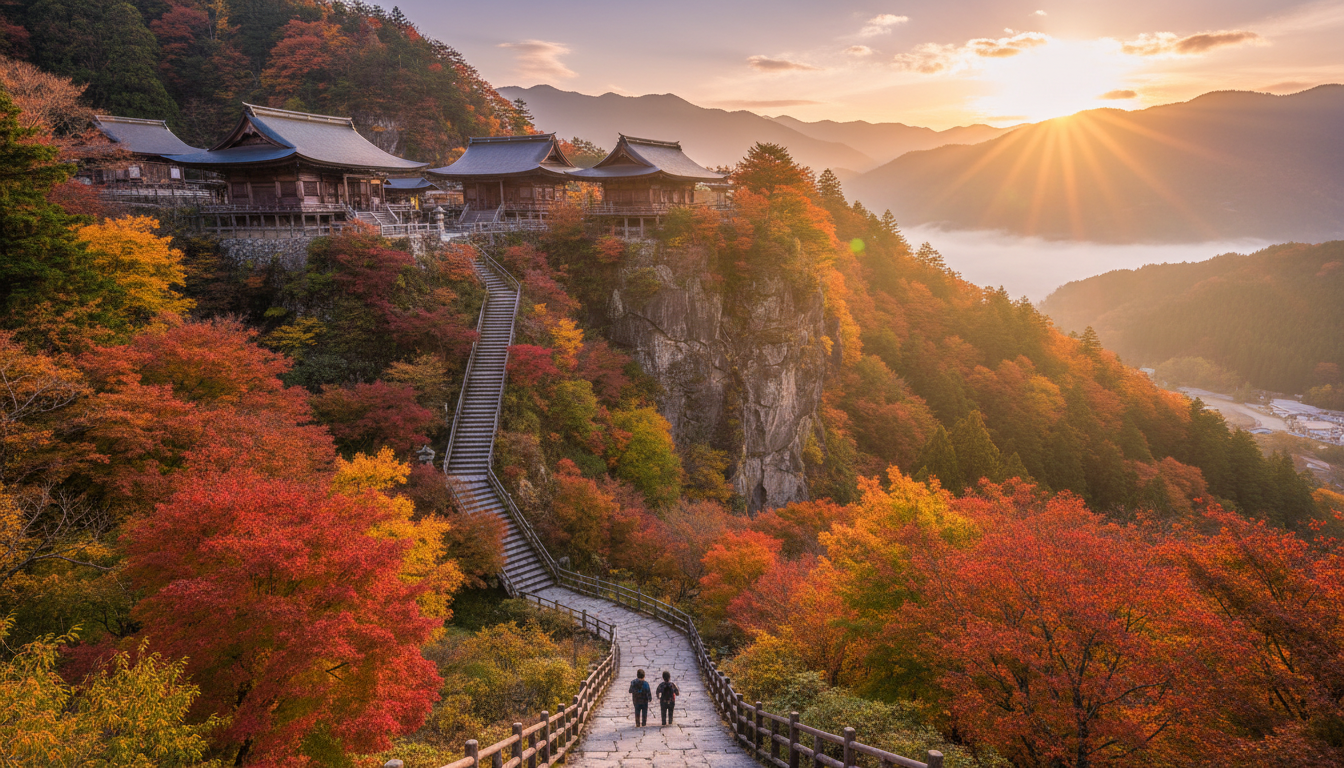 立石寺の所要時間は往復約1時間30分が標準的な目安