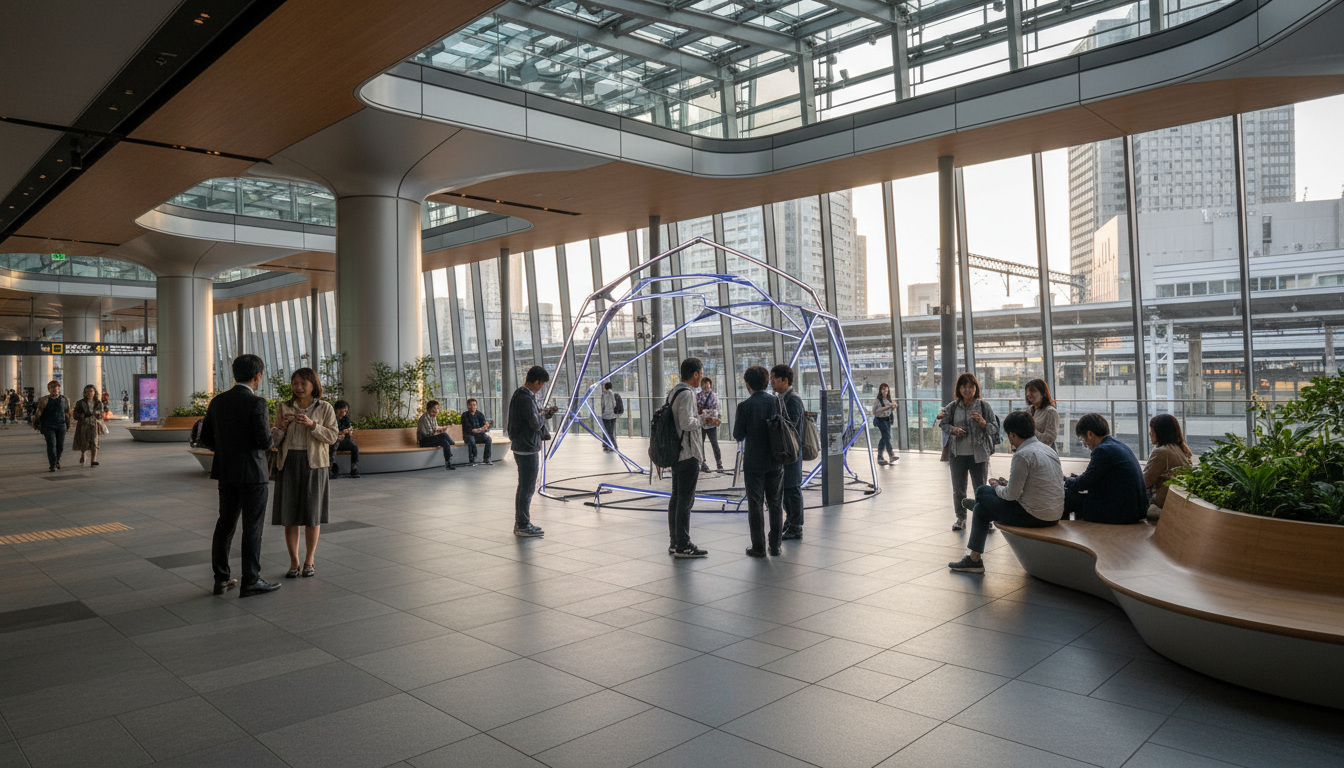 高輪ゲートウェイ駅の待ち合わせ場所は「北改札外の広場」が最もおすすめ