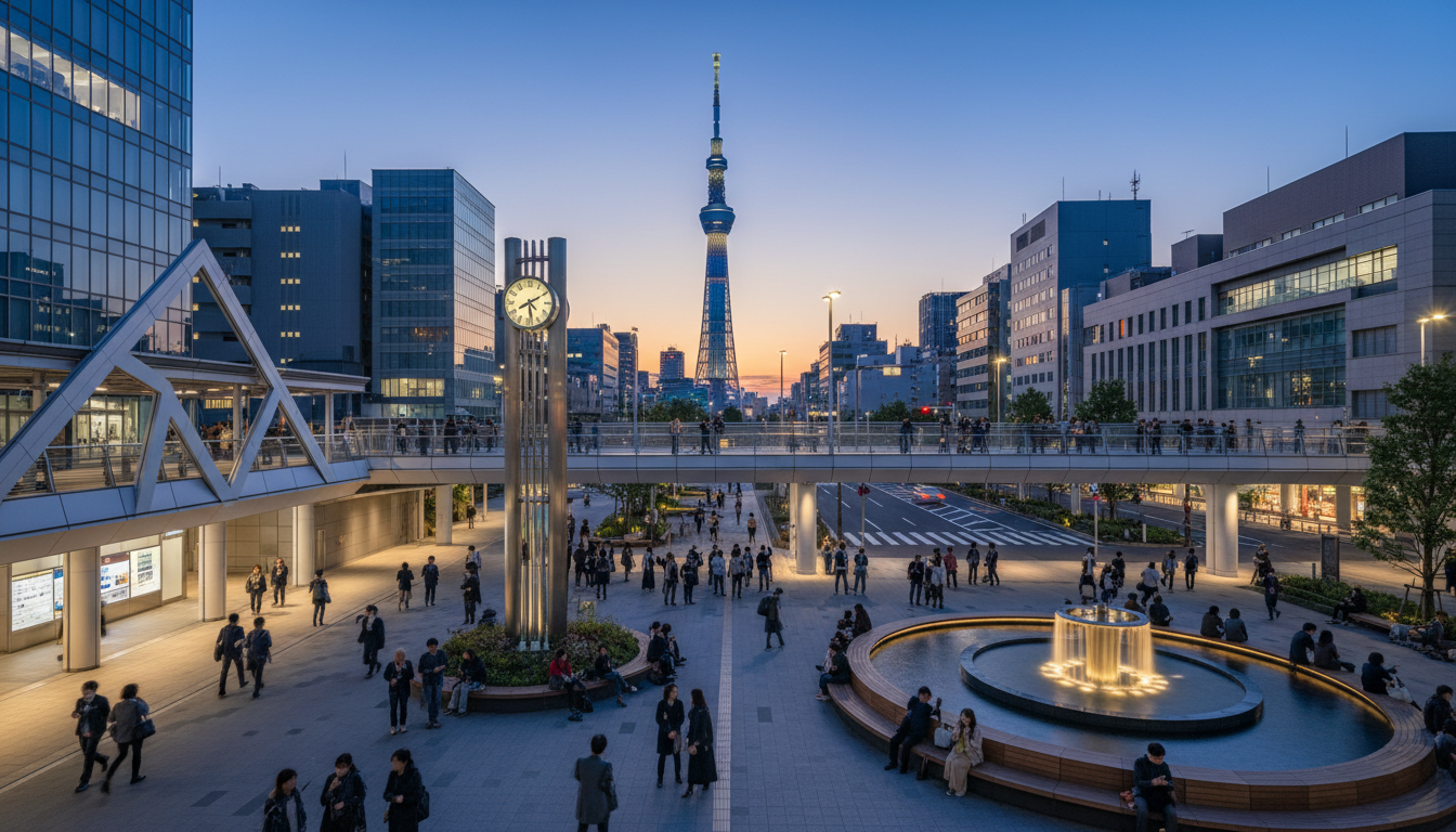 押上駅が複雑で待ち合わせが難しい理由