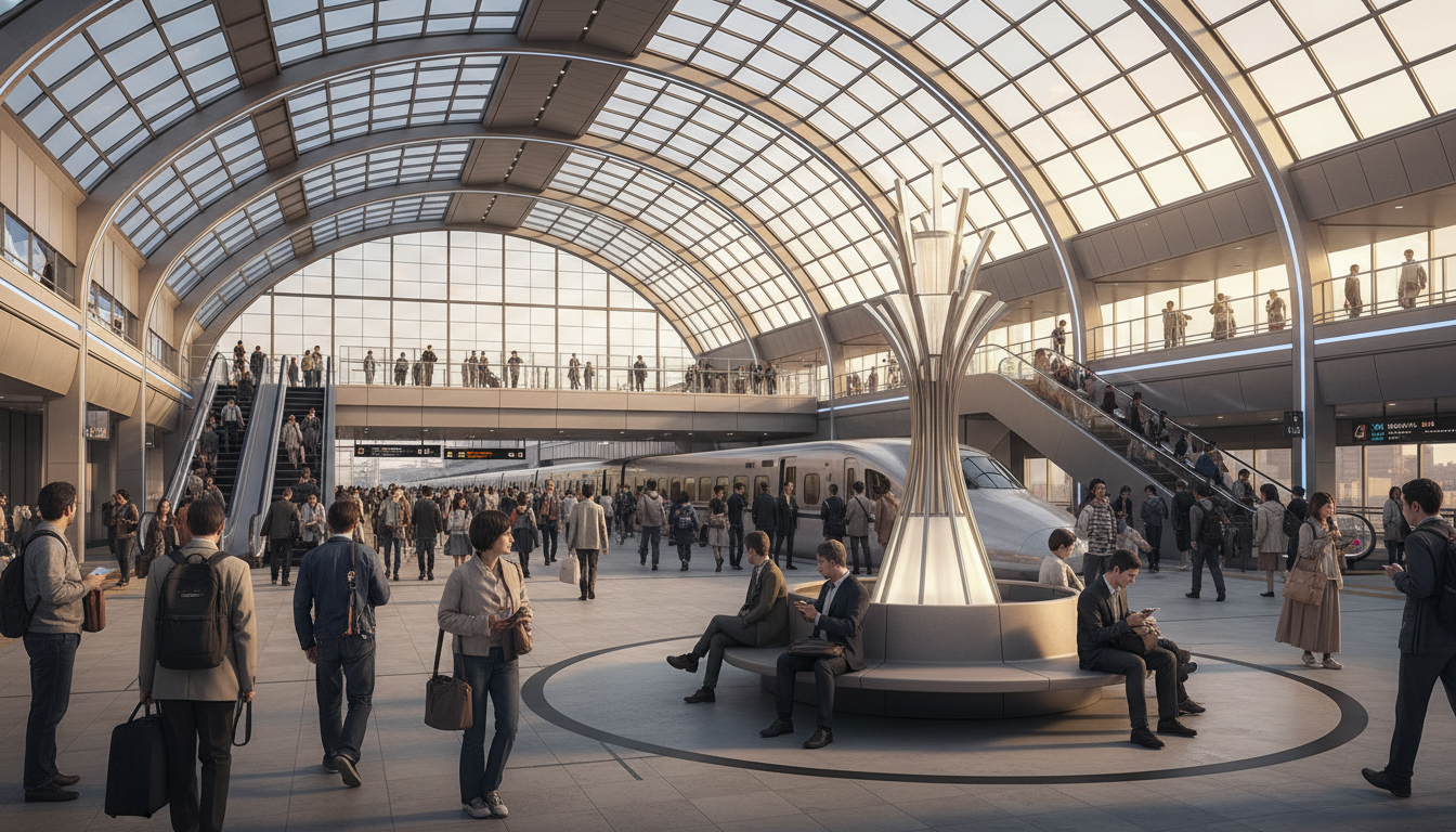 夢洲駅での待ち合わせは「乗車前」がベスト