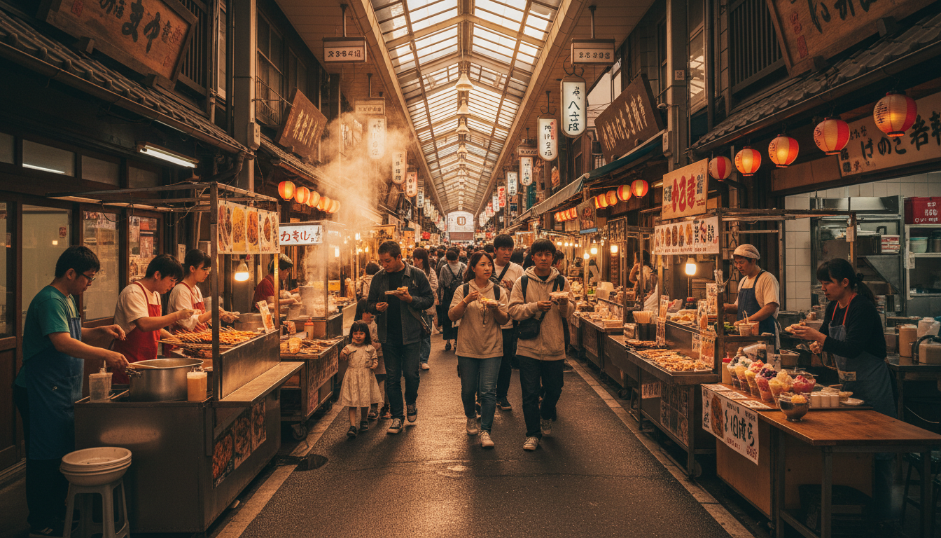 なぜ鶴橋の食べ歩きは夕方までがおすすめなのか