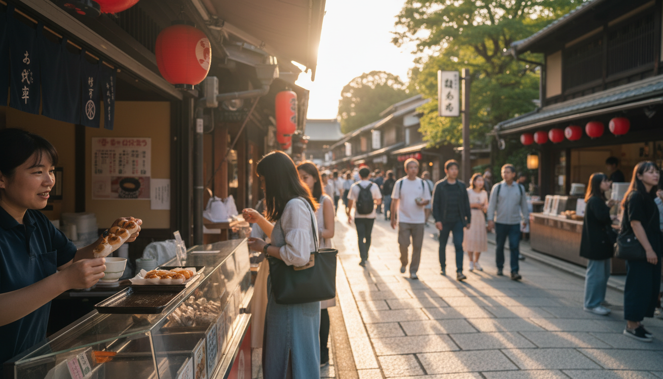 鎌倉の食べ歩きは9時30分〜10時からスタートするのがベスト