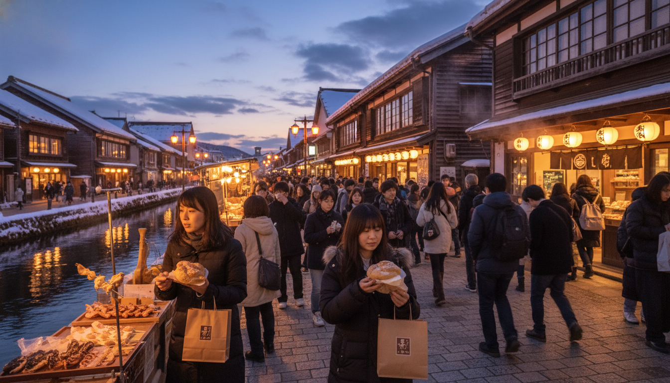 なぜ小樽の食べ歩きスポットは閉店が早いのか