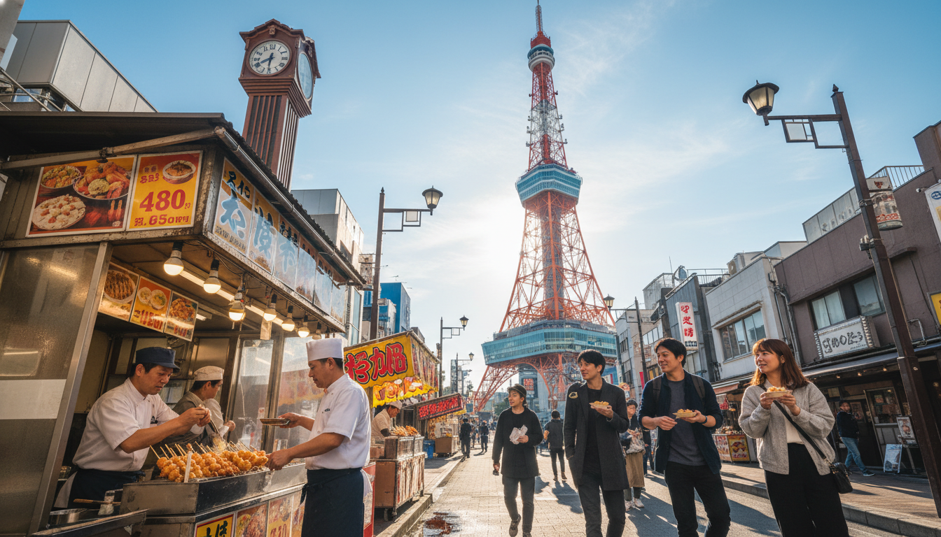 なぜ10:30〜11:00が食べ歩きの基本スタート時間なのか