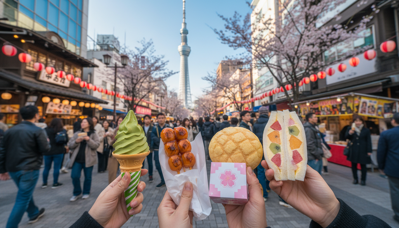 スカイツリー食べ歩きが人気の理由