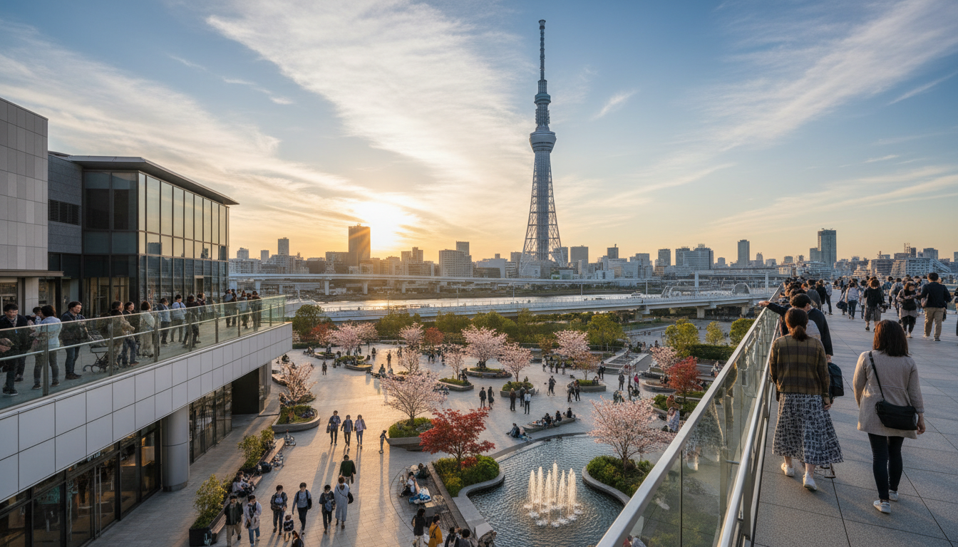 なぜスカイツリーには無料エリアが充実しているのか