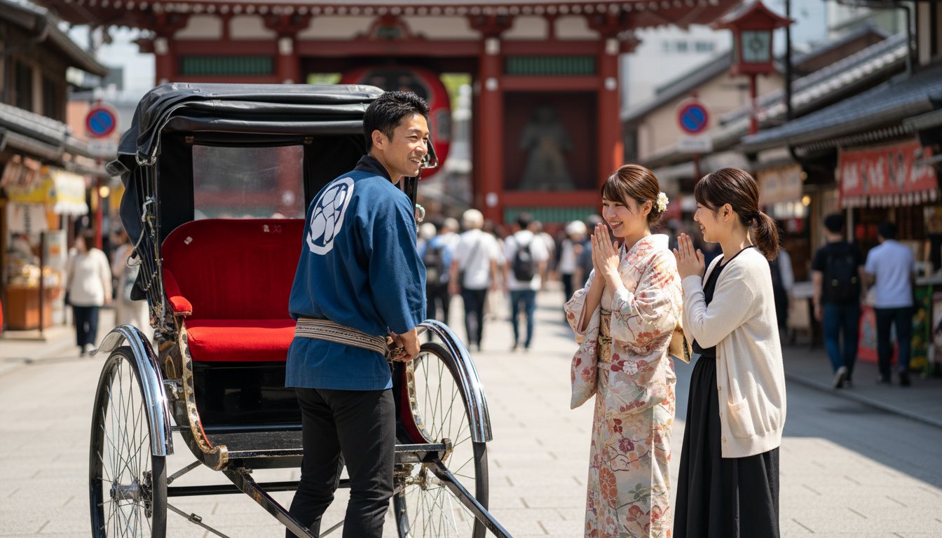 浅草の人力車がしつこいと言われる3つの理由