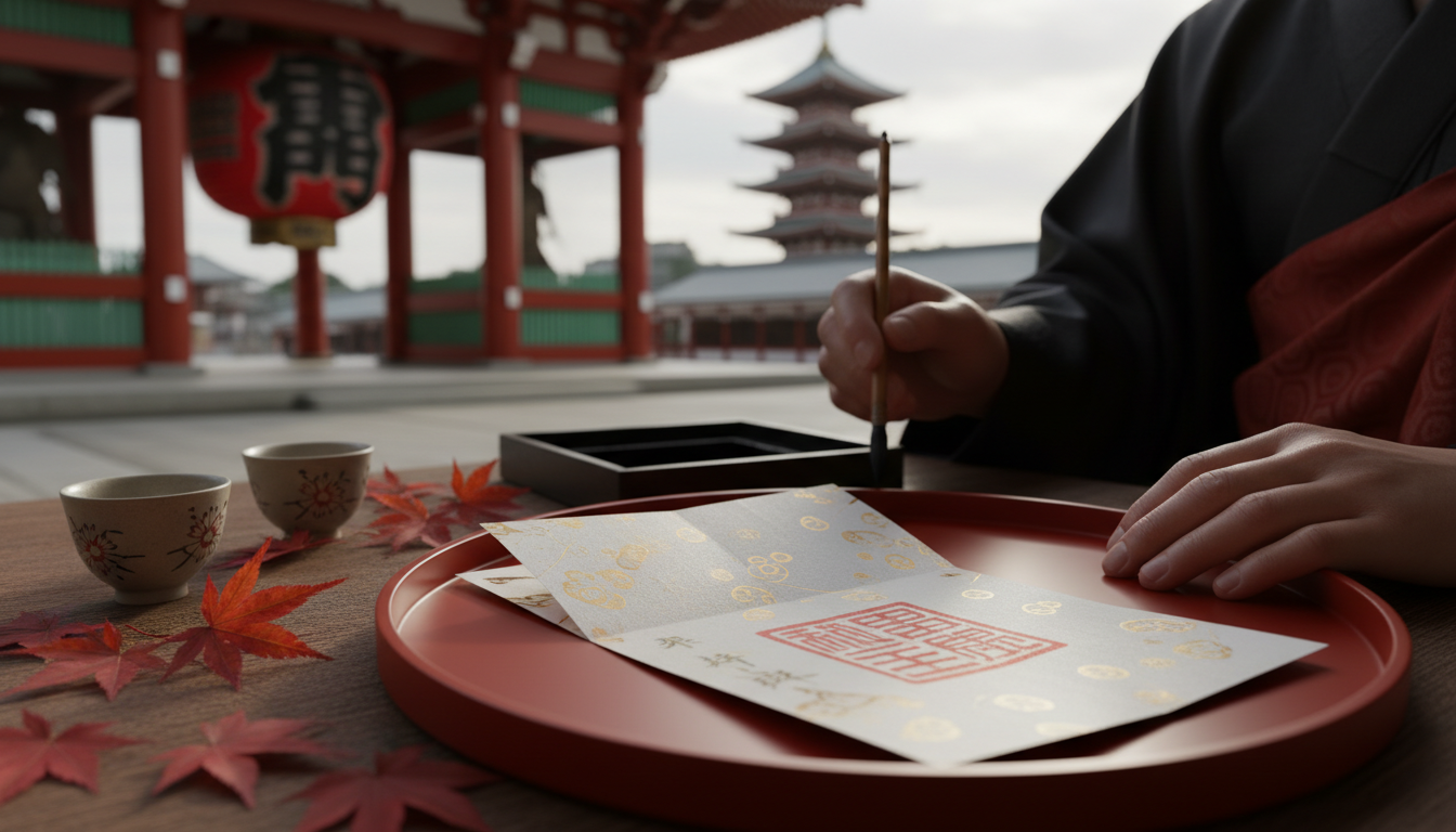 浅草寺の御朱印は書き置きでいただける