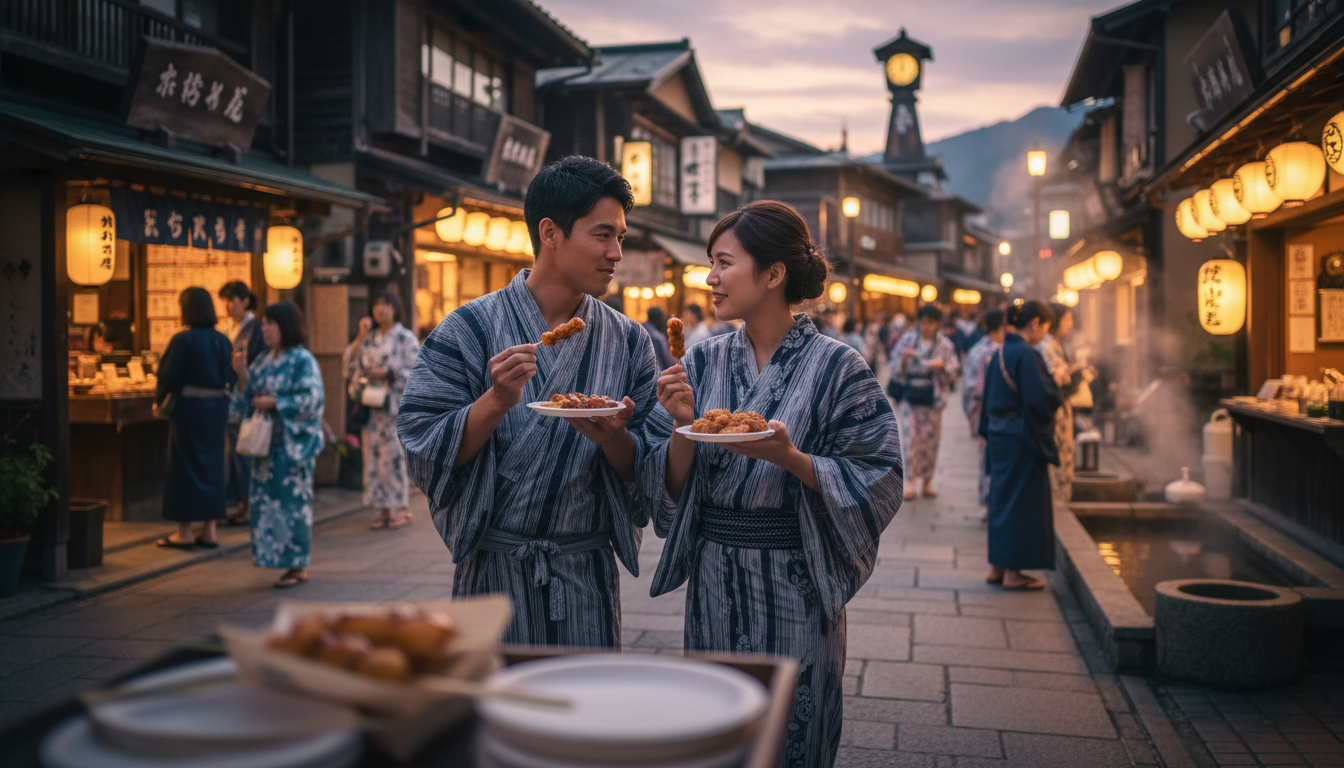 なぜ下呂温泉の食べ歩きは17時までなの？