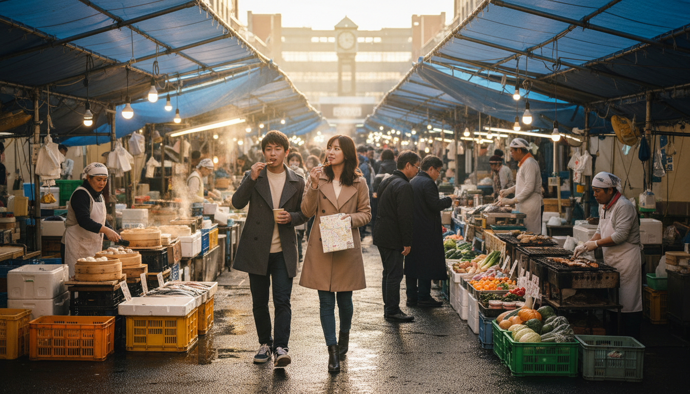 なぜ朝9時頃が食べ歩きに最適なのか
