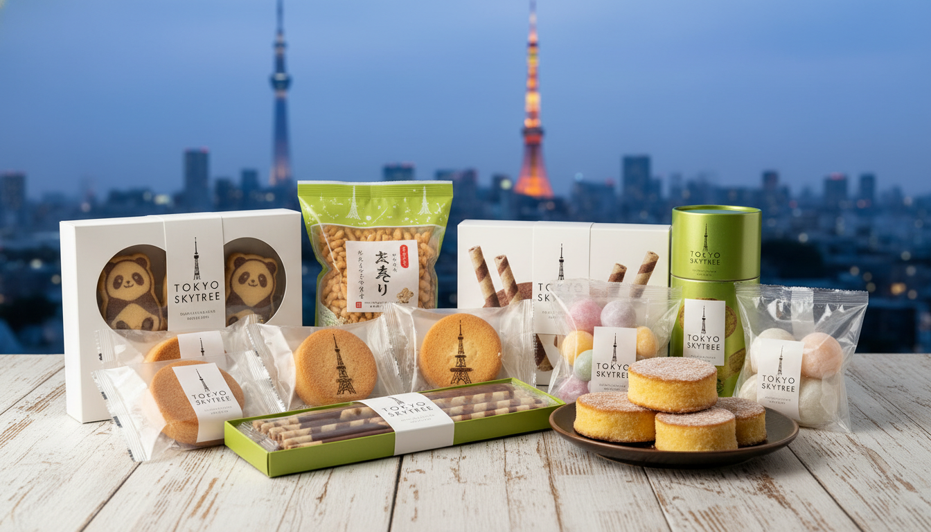 東京スカイツリーのお土産お菓子は限定品と個包装がポイント