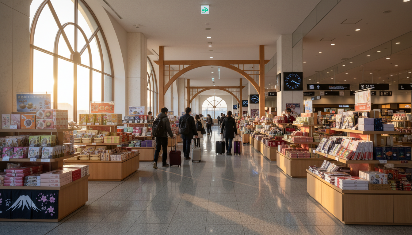 羽田空港のお土産売り場は6:00前後から営業開始
