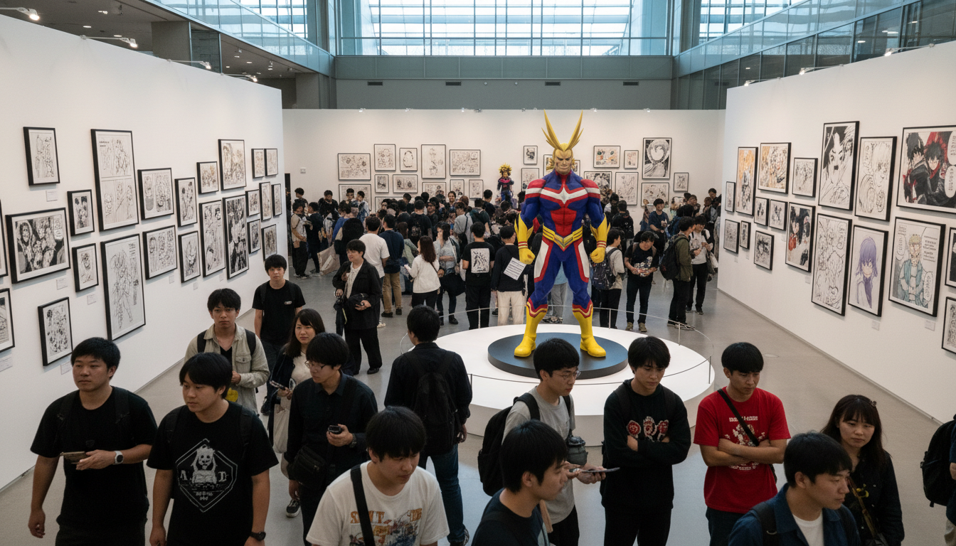 ヒロアカ原画展の所要時間は3時間以上が目安