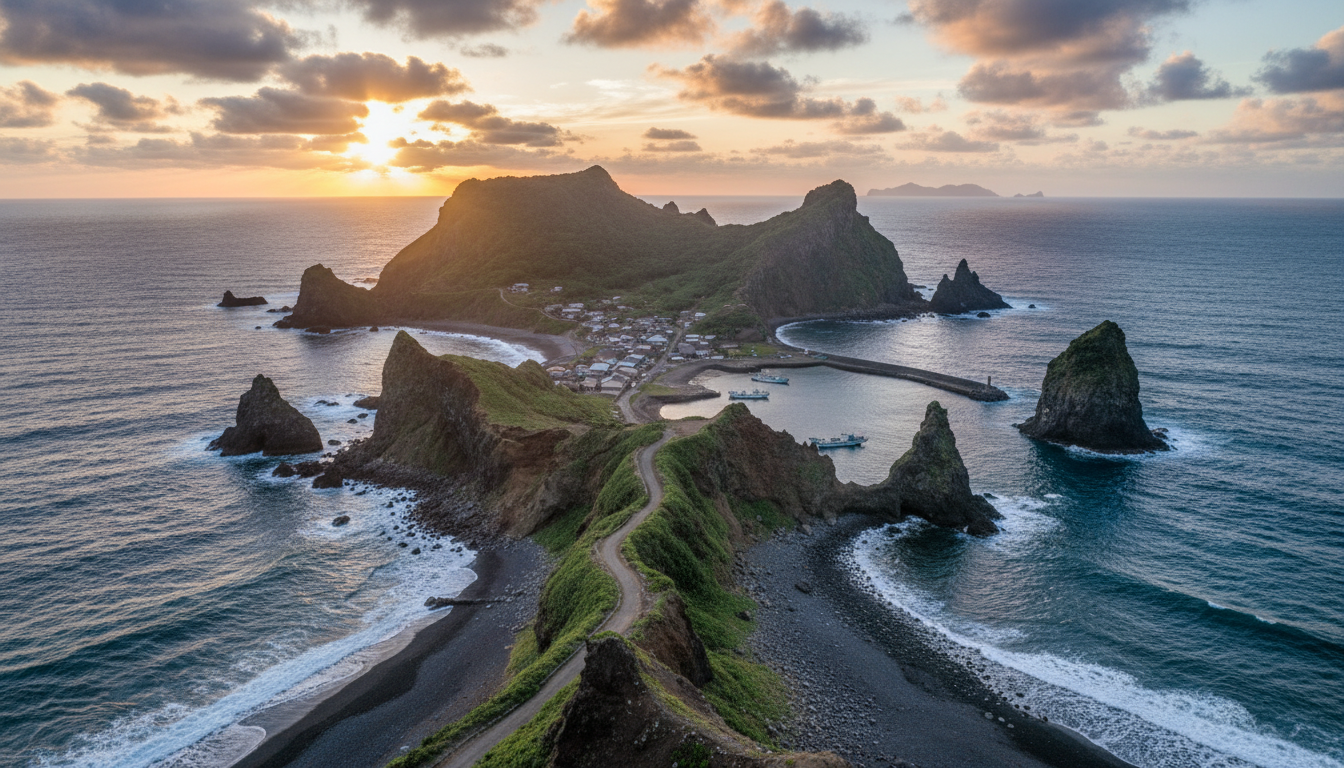 悪石島の名前の由来は「険しい岩場」を表す説が有力