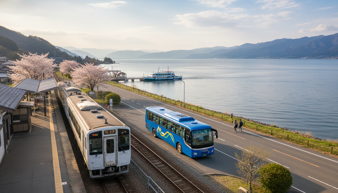 車なし琵琶湖観光は「エリアを絞る」と「一筆書きルート」がカギ