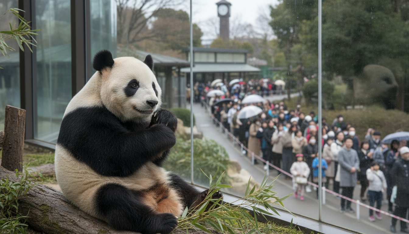 上野動物園のパンダ待ち時間は「0分〜5時間超」と幅が広い