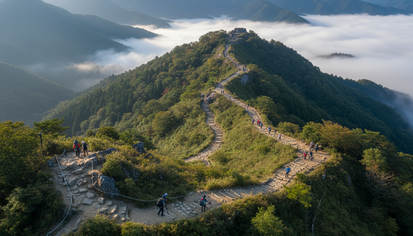 竹田城登山がきつく感じる3つの主な理由