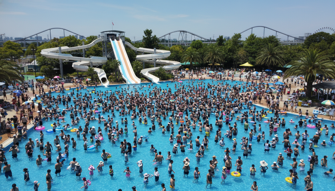 なぜよみうりランドのプールはこんなに混雑するのか