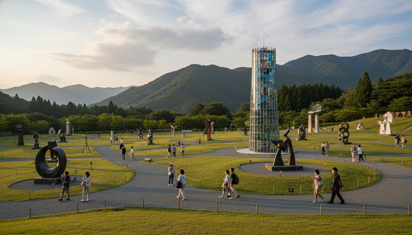 彫刻の森美術館の所要時間は公式目安で60〜90分