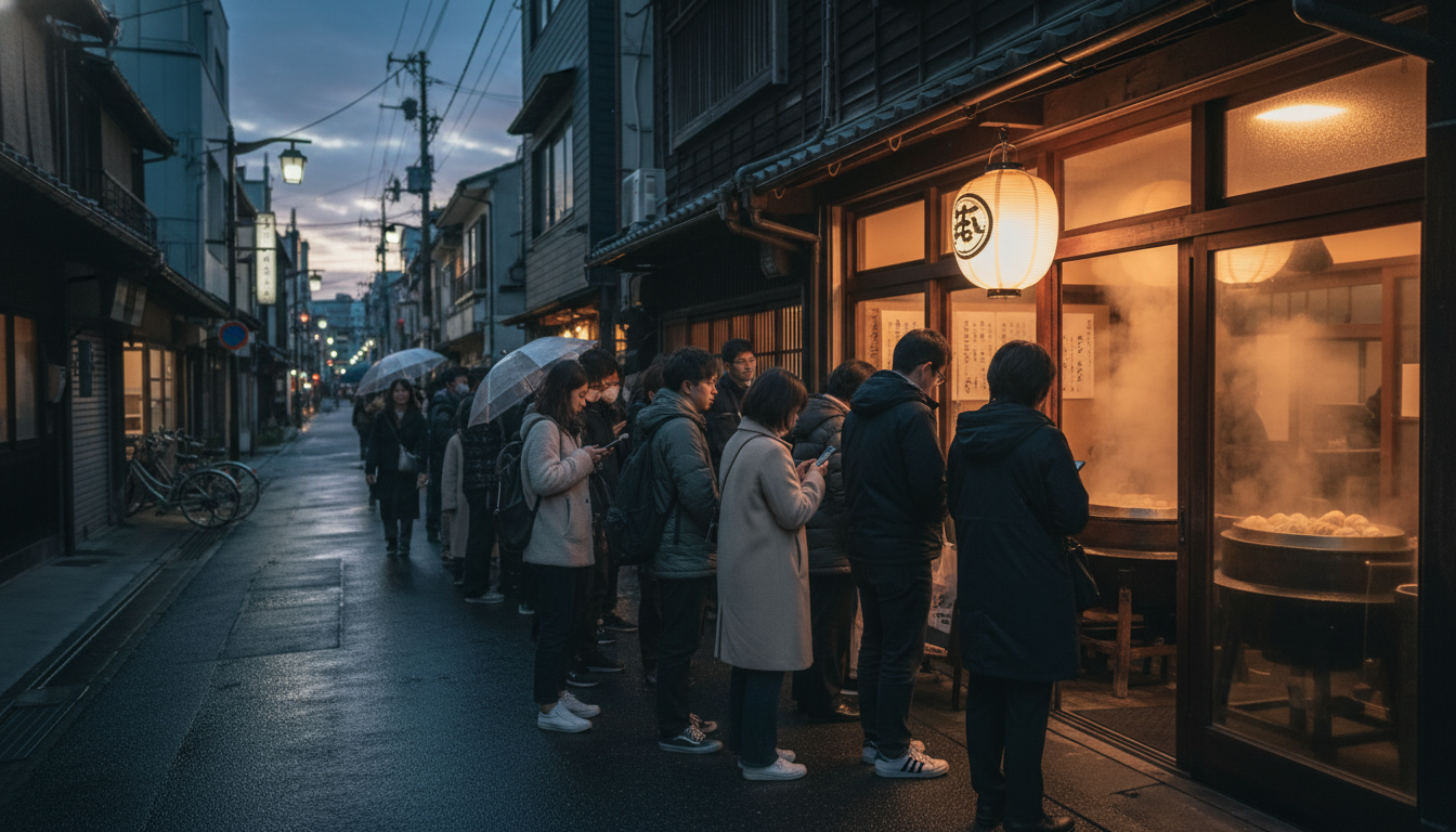 なぜこんなに早く並ぶ必要があるの？人生餃子の人気の理由