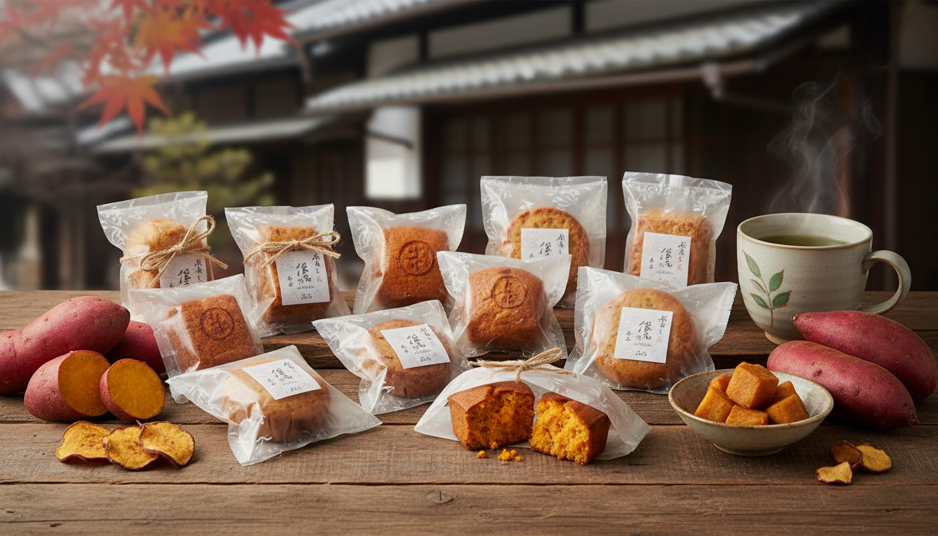 川越のばらまき土産は「さつまいも系の個包装焼き菓子」がベスト