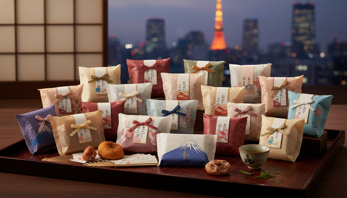 年配に喜ばれる東京の手土産は「日持ち・個包装・上品さ」がポイント
