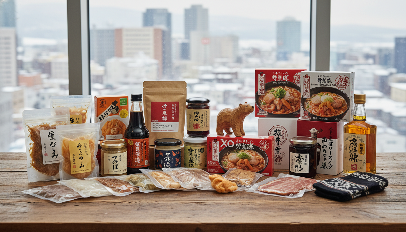 札幌でしか買えないお土産（お菓子以外）は海鮮・ラーメン・調味料が定番