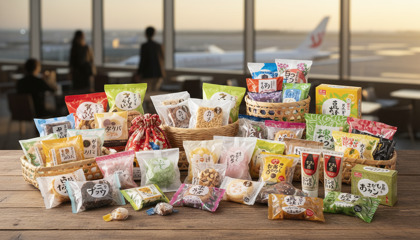羽田空港のばらまきお土産は1個50〜150円で選べる