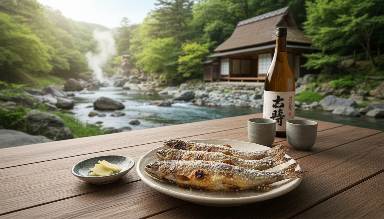 関西で鮎の塩焼きが食べられる場所は川床・鮎茶屋・温泉宿が中心