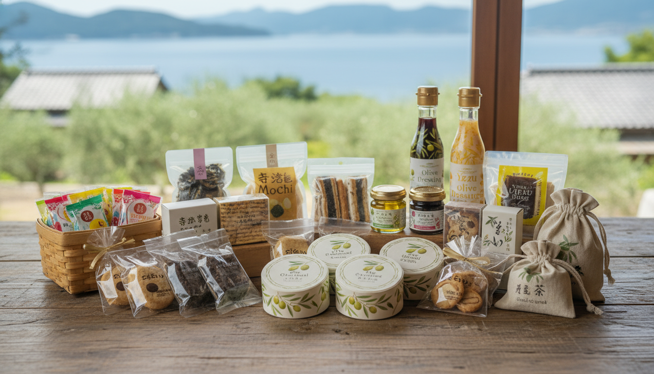 小豆島のばらまき用お土産は「個包装・日持ち・小豆島らしさ」で選ぶのがベスト