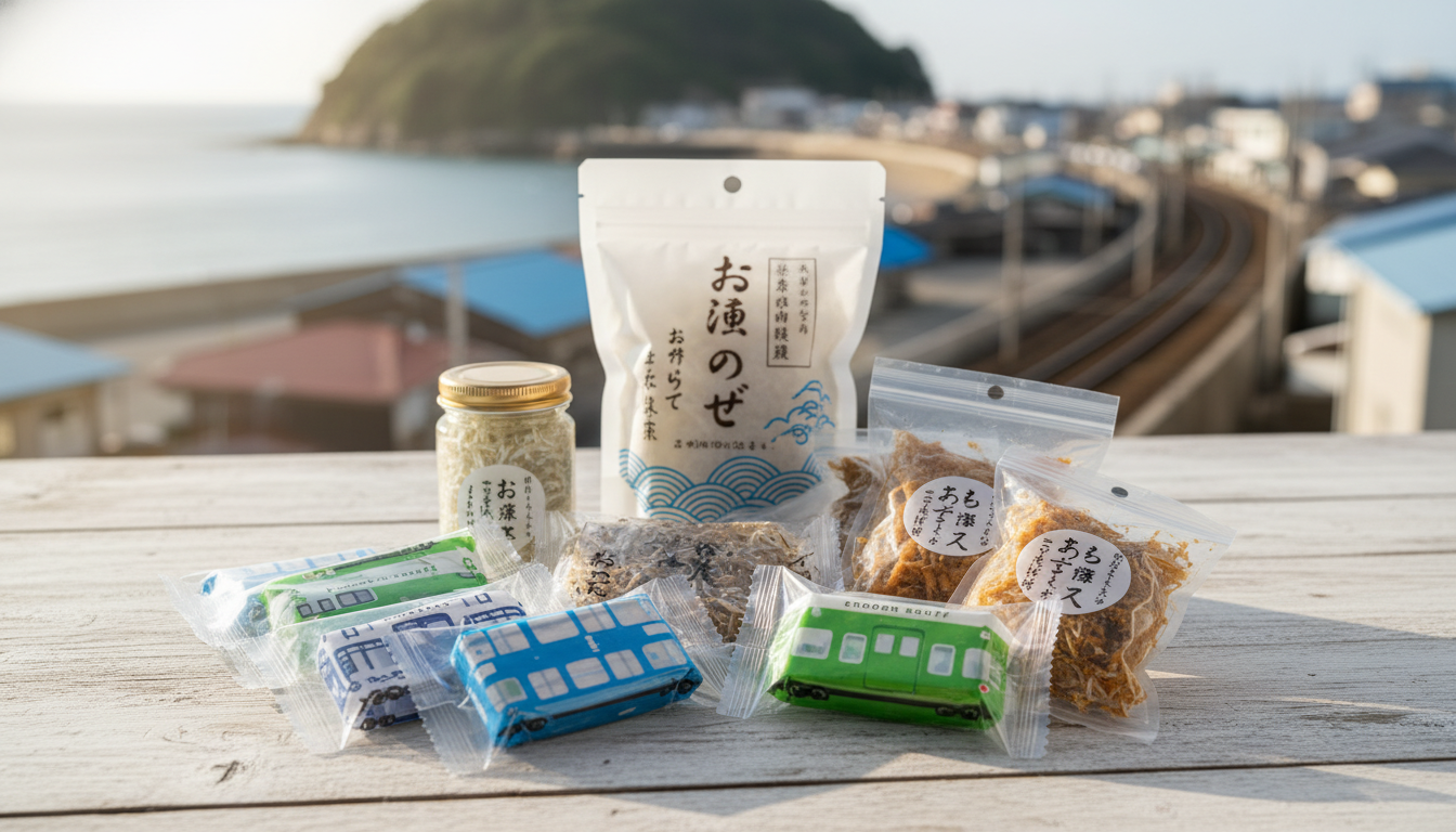 なぜ「江ノ電モチーフ」と「しらす系」がばらまき土産に最適なのか