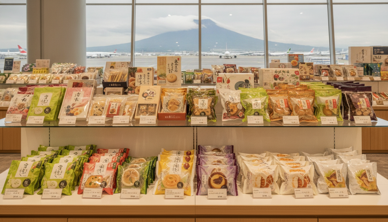 鹿児島空港のばらまき土産は「2階出発ロビー」で選ぶのが正解