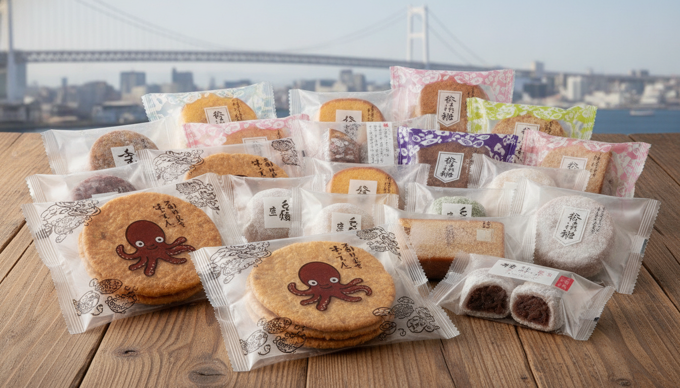 明石のばらまき土産は「たこせんべい」と「個包装和菓子」が最強