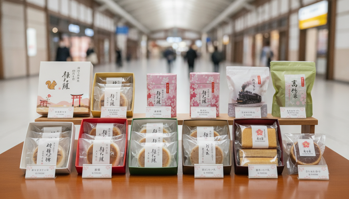 大宮でしか買えないお土産は日持ち1年のものから翌日までのものまで様々