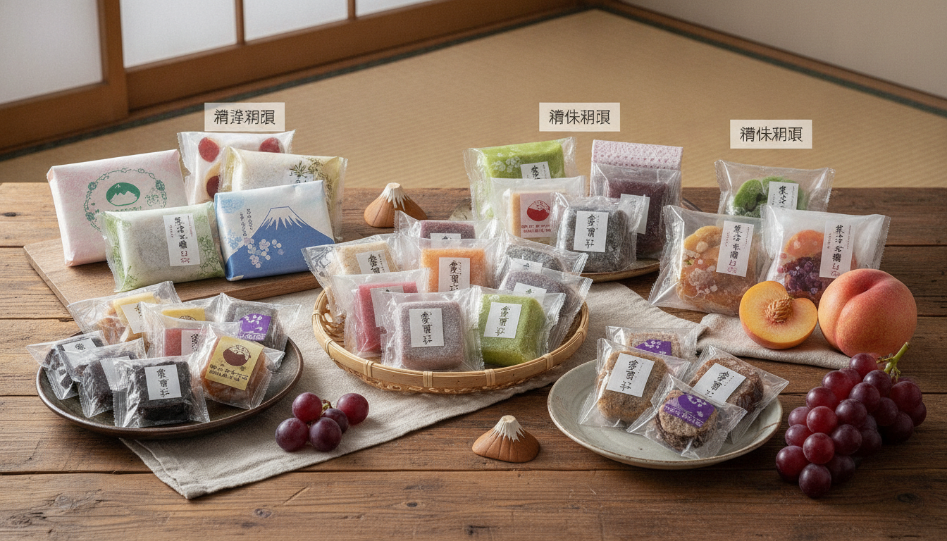 山梨のお土産は日持ちするものが豊富にある